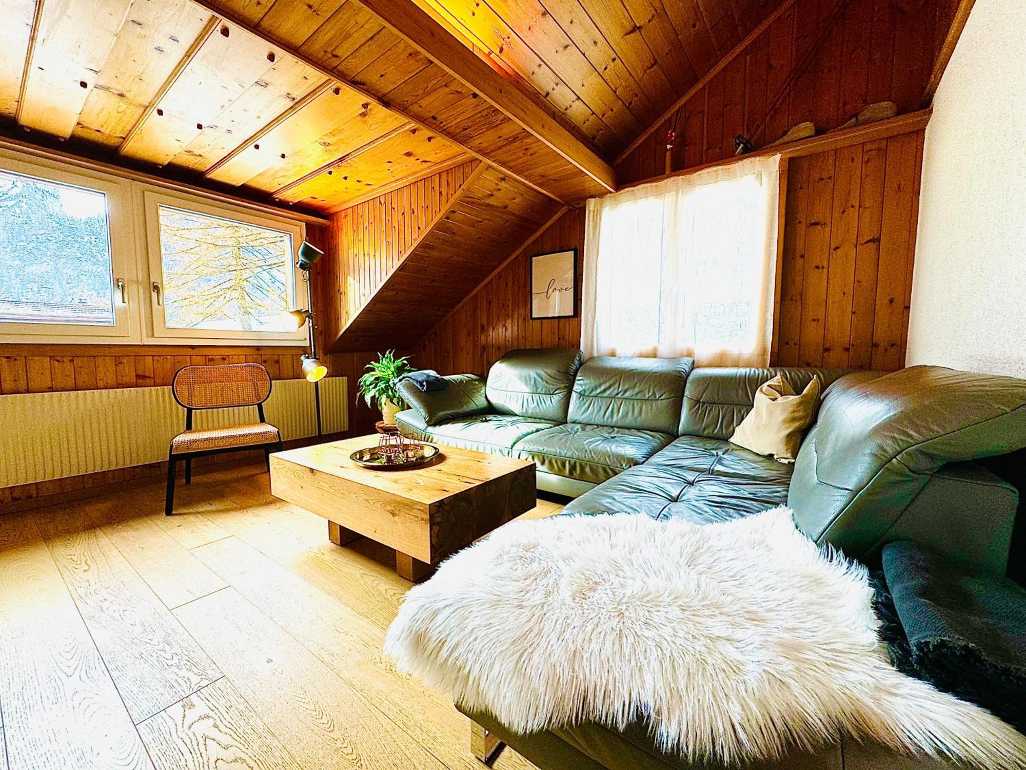 Cozy Apartment In Vintage House In Кандерштег Экстерьер фото